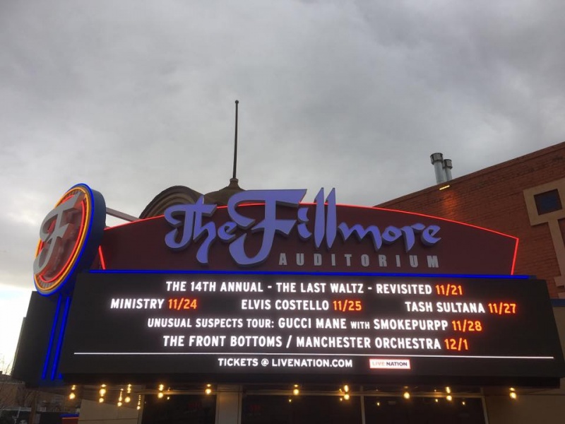Denver marquee photo by Tom Dowd