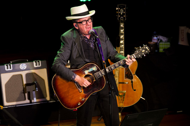Elvis Costello at the Ryman, 6/21/2014<br />PHOTO: LANCE CONZETT