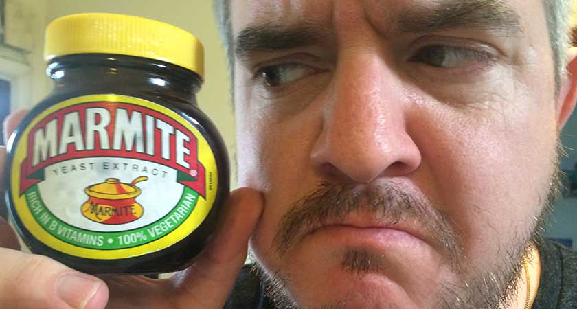 Ronan MacManus was unable to order a personalised Marmite jar because of his ‘rude’ name